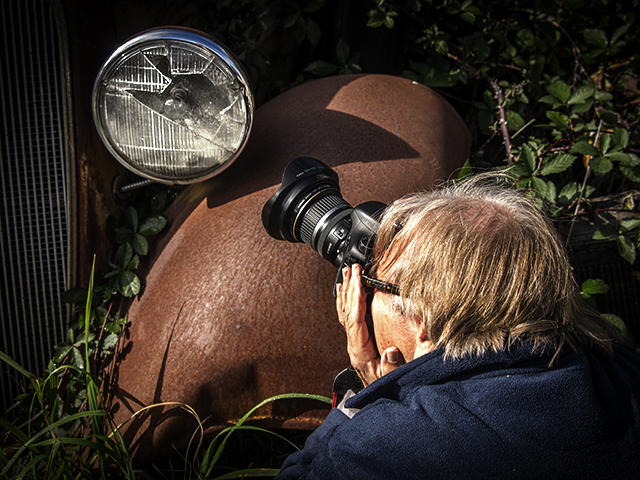 John getting in closePhotography by David Willis